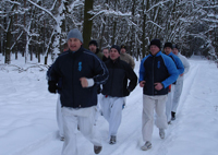 Schneetraining im Grunewald 2010